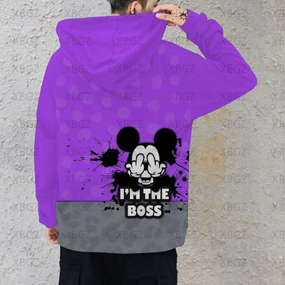 Sweat pour Couple Mickey Boss