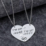 Collier Couple "I Love You Most"