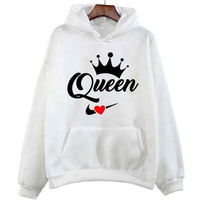 Sweat Couple King Queen Coeur