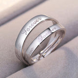 Bague Couple Love Forever