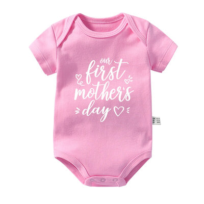 T Shirt Maman Bébé Première Fête des Mères