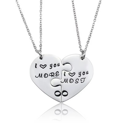 Collier Couple "I Love You Most"