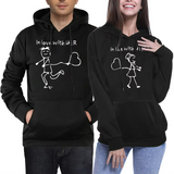Sweat Couple "Amoureux d'Elle"
