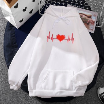 Sweat Couple Avec Coeur