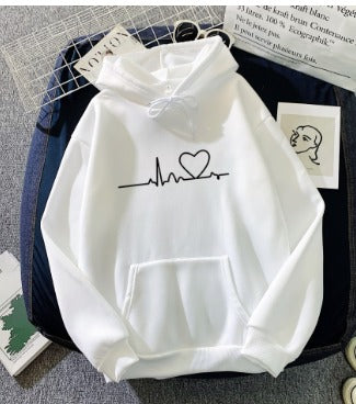 Sweat Couple Avec Coeur