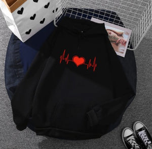 Sweat Couple Avec Coeur