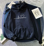 Sweat Couple Avec Coeur