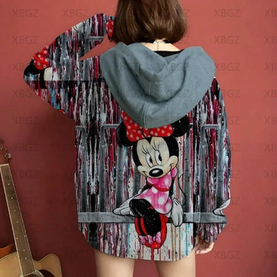 Sweat Couple Disney Mickey Abstrait