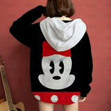 Sweat Couple Disney en Rouge et Noir