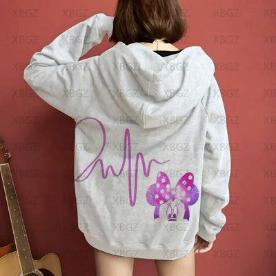 Sweat Couple Mickey Violet