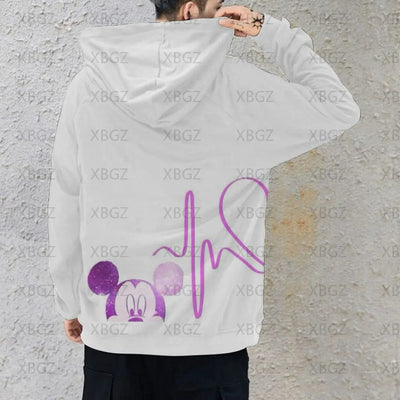 Sweat Couple Mickey Violet