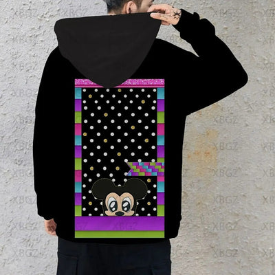 Sweat Couple Noir Disney