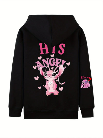 Sweat Couple Oversize Stitch Angel