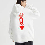 Sweat Couple Queen King Coeur