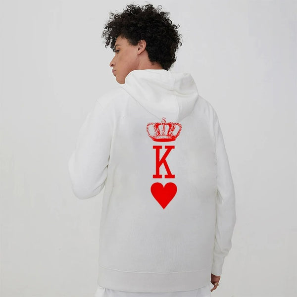 Sweat Couple Queen King Coeur