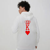 Sweat Couple Queen King Coeur
