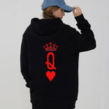 Sweat Couple Queen King Coeur