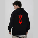 Sweat Couple Queen King Coeur