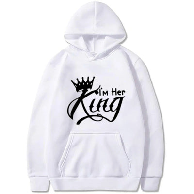 Sweat Couple Roi Reine