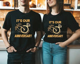 T Shirt Couple Anniversaire de Mariage