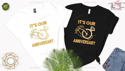 T Shirt Couple Anniversaire de Mariage