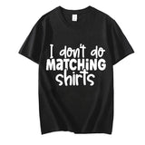 T Shirt Couple Assorti Humour