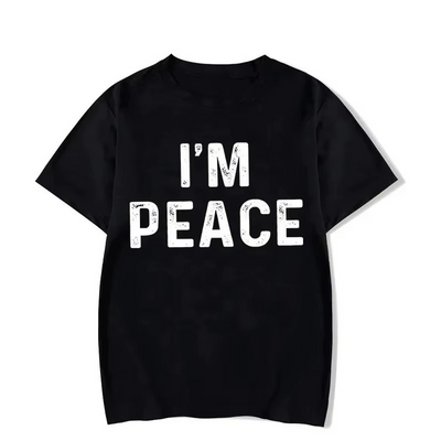 T Shirt Couple I Come In Peace – I’m Peace
