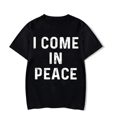 T Shirt Couple I Come In Peace – I’m Peace