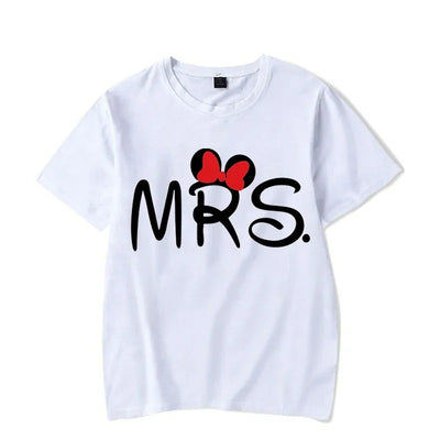 T Shirt Couple Mr Mrs Mickey