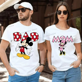 T Shirt Couple Parents Disney