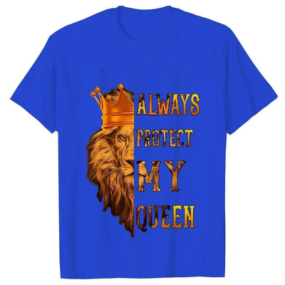 T Shirt Couple Roi Lion