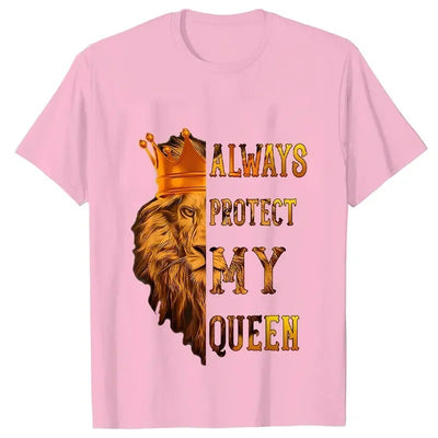 T Shirt Couple Roi Lion