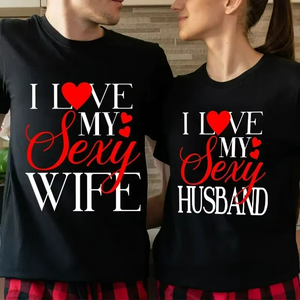T Shirt Couple Sexy Wife Sexy Husband