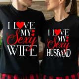 T Shirt Couple Sexy Wife Sexy Husband
