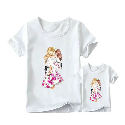 T Shirt Maman Fille Princesse