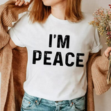 T Shirt pour Couple Paix