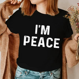 T Shirt pour Couple Paix