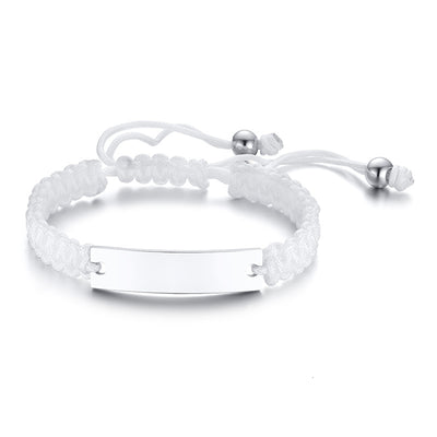 Bracelet Couple Cordon Personnalisable