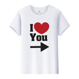T-Shirt Couple I Love You