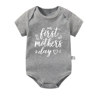 T Shirt Maman Bébé Première Fête des Mères