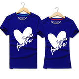 Tee Shirt Couple Grand Coeur