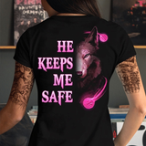 Tee Shirt Couple Loup