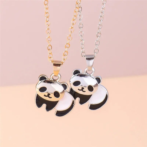 Collier Meilleure Amie Pandas