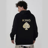 Sweat Couple Roi de Piques Reine de Coeurs