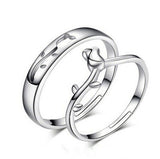 Bague Couple Rose