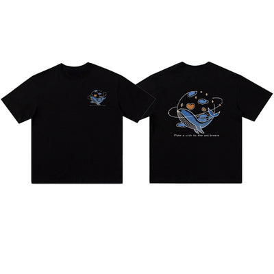 T Shirt Couple Dauphins