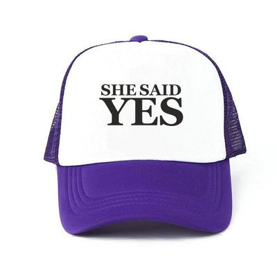 Casquette Couple Demande de Mariage