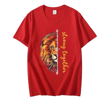 T Shirt Couple Lion