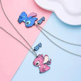 Collier Meilleure Amie Stitch Angel BFF