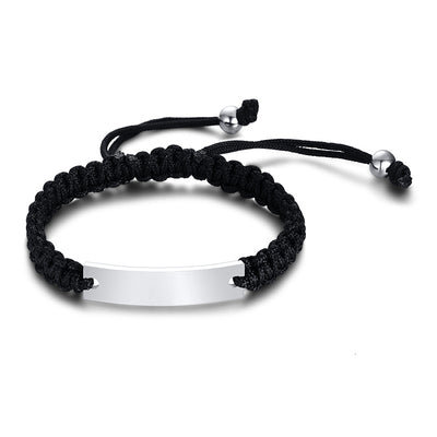 Bracelet Couple Cordon Personnalisable